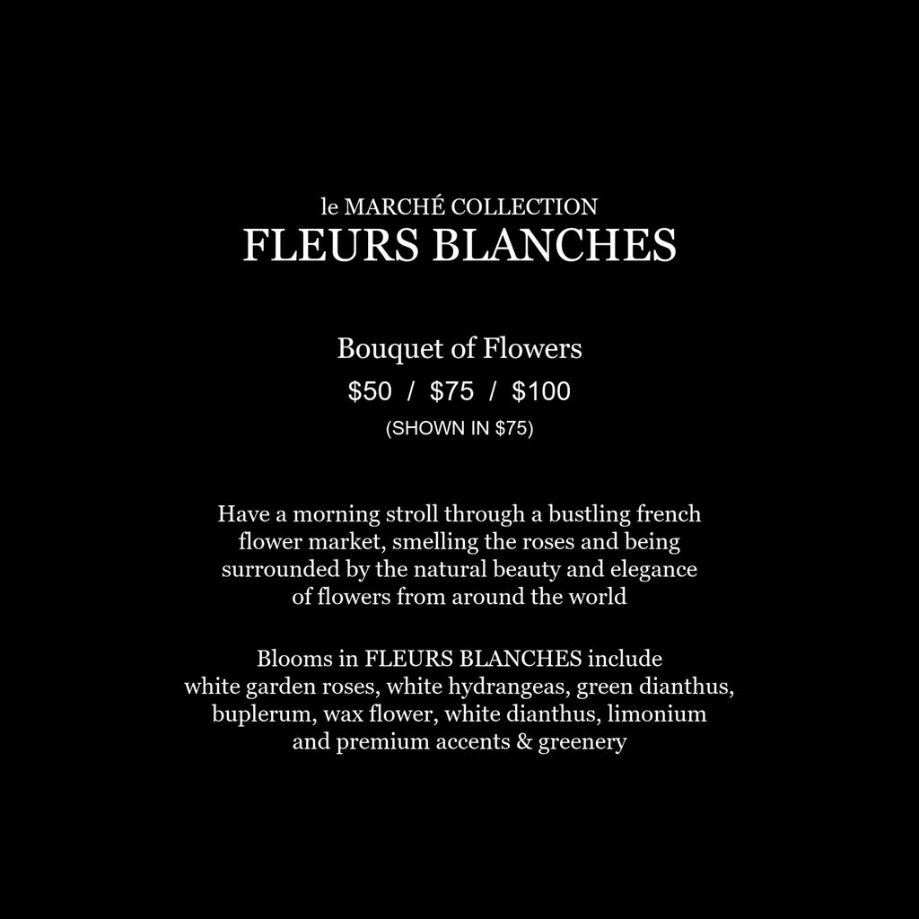 FLEURS BLANCHES