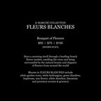 FLEURS BLANCHES