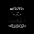 FLEURS JAUNES